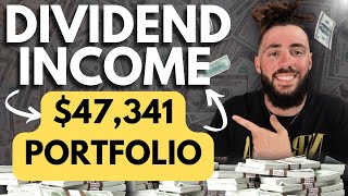 How Much Dividend Income I Was Paid In April  47341 Portfolio [upl. by Tallu]