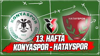 Süper Lig 13 Hafta Konyaspor vs Hatayspor [upl. by Roseline699]