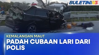 KEMALANGAN MAUT  Cuba Lari Dari Diperiksa Polis Punca Kejadian [upl. by Nanny520]