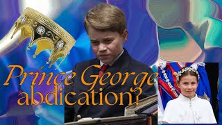 British Royalty Prince George ABDICATION or not Tarot Card Reading [upl. by Cheria295]