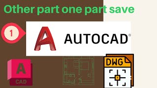 How to save a part from your drawing separately in AutoCAD without any lisps 📥 Nepal \\ कसरी गर्ने [upl. by Pomeroy709]