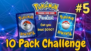 Pokemon TCG Pocket  10 Pack Challenge Part 5 [upl. by Levan317]