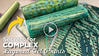 My Secrets to Complex Gel Prints–Tutorial Tidbits [upl. by Cathrin]