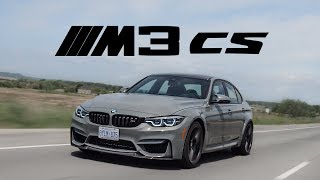 2018 BMW M3 CS Review  The Best M3 [upl. by Gayleen404]