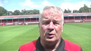 Dermot Drummy on new signing and Bridges friendly [upl. by Hayyifas277]