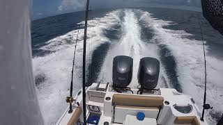 28 Foot 2018 Sportsman 282 Gulf of Mexico About 40 miles off Fort Myers Beach [upl. by Merras]