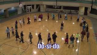 Contra Dancing Gainesville GAGA  Beginners Lesson I with Cis Hinkle GAGA [upl. by Maxentia788]