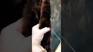 ReLine a fur jacket put in a lining in a fur jacket [upl. by Naivart]