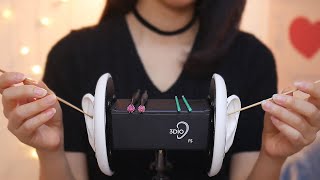 ASMR Rough Ear Cleaning  3 Ear Massages❤️ No Talking [upl. by Wohlert209]