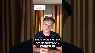 Qual Pedal Bass Preamp é Melhor Fuhrmann ou Joyo Monomyth basstuberesponde [upl. by Lynd]