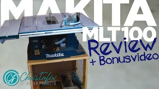 Makita MLT100 review  bonus how to make an easy mobile station [upl. by Reivazx]