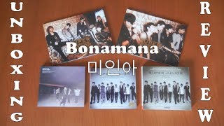 Unboxing Review  Bonamana ALL ver A both cover B Repackage amp Asia special [upl. by Nyladnor234]