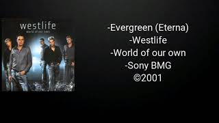 Evergreen  Westlife Traducción al español [upl. by Rowena]