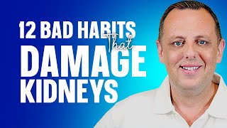 12 Bad Habits that can damage your kidneys lead to Chronic Kidney Disease or kidney failure [upl. by Cardie607]