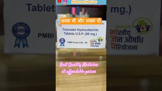 Tramadol 50Mg  pain relif  Jan Aushadhi  janaushadhi painrelief [upl. by Arinay]