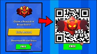 FREE x55 DEMONIC DROPS QR CODE🎁 BRAWL STARS QR CODES 2024🥳BRAWL STARS NEW UPDATE [upl. by Eedna]