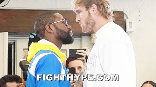 HIGHLIGHTS  FLOYD MAYWEATHER VS LOGAN PAUL FINAL PRESS CONFERENCE amp INTENSE FACE OFF [upl. by Fahey762]