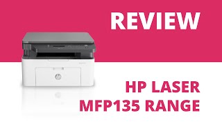 HP Laser MFP 135 A4 Mono Multifunction Printer Range [upl. by Elfreda]