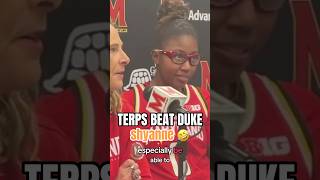 shyanne had 17 points for Maryland ✨womensbasketball collegehoops collegebasketball [upl. by Arissa]