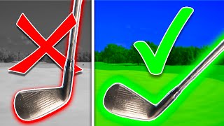 How to Go From a Steep to Shallow Golf Swing EASILY [upl. by Ahsila]