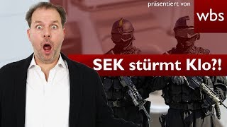 SEK stürmt während ich auf dem Klo sitze  Wie ist die Rechtslage  Nutzerfragen  Kanzlei WBS [upl. by Ahserkal]