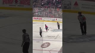 Preston Lounsbury penalty shot goal vs Bathurst on Sept 28 2024 hockey qmjhl moncton [upl. by Florry]