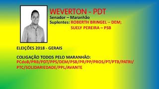 Jingles Eleições 2018  Senador do Maranhão [upl. by Joselow796]