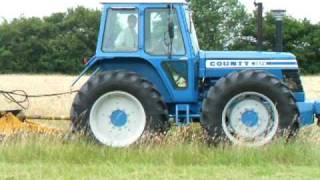 County 1474 with 6 metre mower [upl. by Senga]