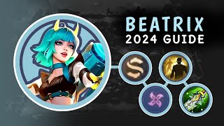 Beatrix 2024 Guide New Best Build and Emblem Set  Mobile Legends [upl. by Acnalb]