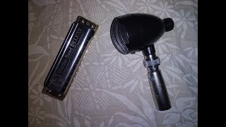 Marcian Petrescu  BULLETINI dynamic high impedance harmonica microphonewith Volume Control [upl. by Lorak]