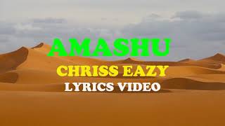 AMASHU CHRISS EAZY LYRICS VIDEO [upl. by Nicolau285]