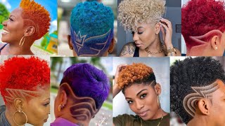 80 Best PIXIE CUT Hairstyles For Black Women 2024  Short Haircut amp Low Cut Hairstyles Black Hair [upl. by Bethel]