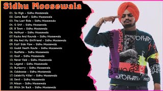 Sidhu Moose Wala  Sidhu Moose Wala Song  Best Of Sidhu Moose Wala  Punjabi Song  Punjabi Jukebox [upl. by Shaper204]