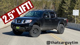 NISSAN FRONTIER LIFTED What 25quot Can Do For Your Truck [upl. by Lana]