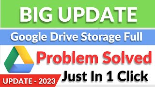 Google Drive Storage Full Problem Solved  Clear Google Drive Storage Using PhonePC googledrive [upl. by Nada]