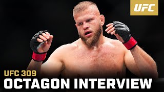 Marcin Tybura Octagon Interview  UFC 309 [upl. by Sybila]