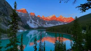 Moraine Lake Sunrise [upl. by Wistrup]