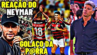 REAÇÃO DO NEYMAR NO GOLAÇO DO LUIS ARAUJO NO MARAC [upl. by Nillad]