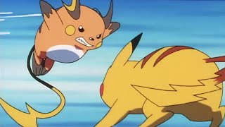 Pikachu vs Raichu  Pokémon Indigo League  Official Clip [upl. by Aihsal861]