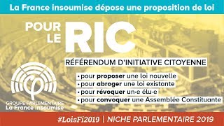 Le RIC est lexpression de la souveraineté du peuple [upl. by Enajyram]