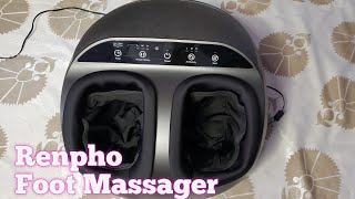 Renpho Foot Massager With Upgraded Heat 2021 Review  Worth It [upl. by Ylrebme216]