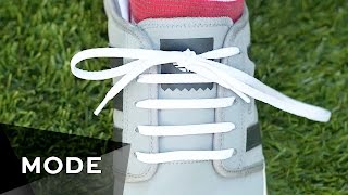 How to Bar Lace Your Shoes  Hacks for Life [upl. by Emelin775]