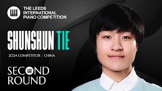 Shunshun Tie  Leeds International Piano Competition 2024  Second Round [upl. by Anaigroeg]