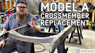 Model A Crossmember Replacement [upl. by Hessler]