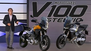 2024 THE ALL NEW MOTO GUZZI V100 STELVIO OFFICIALLY RELEASED [upl. by Hans]