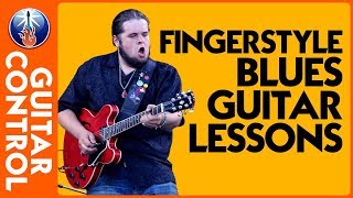 Blues Soloing  Fast Fingerpicking Licks in this Blues Guitar Lesson with Jonathon Boogie Long [upl. by Ky385]