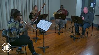 Imani Winds perform Quintet for Winds quotFinalequot  Live from the WRTI 901 Performance Studio [upl. by Berlinda]