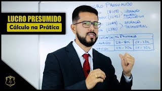 Calculando o Regime Tributário Lucro Presumido na Prática [upl. by Eixam]