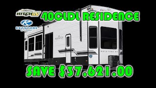 2025 RESIDENCE 40CLDL by KEYSTONE RV new DESTINATION TRAILER HITCH RV in Boyertown PA 4843007092 [upl. by Harli]