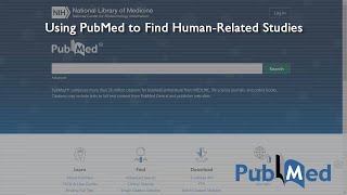 Using PubMed to Find HumanRelated Studies [upl. by Crim357]